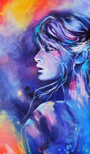 Balanced von Saskia van Drunen, Malerei kaufen auf Singulart