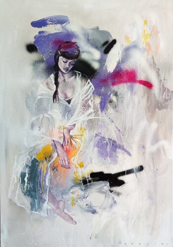 Rêverie van Saskia van Drunen, Schilderij te koop op Singulart
