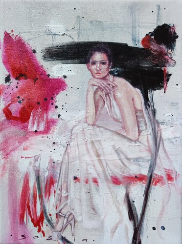 A Story to Share di Saskia van Drunen, Pittura in vendita su Singulart