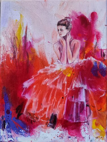 Ballad of the Deep von Saskia van Drunen, Malerei kaufen auf Singulart