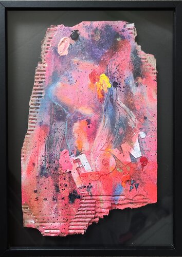 Let Go and Flow by Saskia van Drunen, Work on Paper for Sale on Singulart