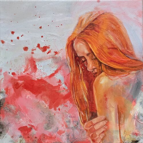 My Heart is Floating von Saskia van Drunen, Malerei kaufen auf Singulart