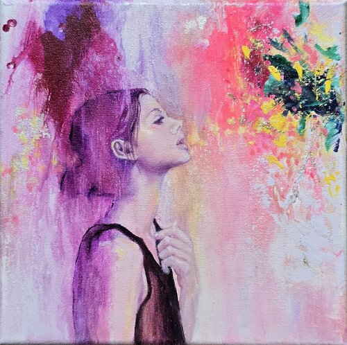 Waterfall von Saskia van Drunen, Malerei kaufen auf Singulart