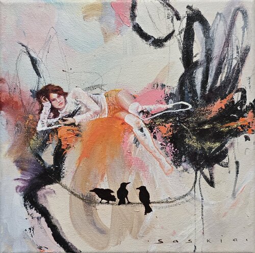 The Art of Doing Nothing (Well). van Saskia van Drunen, Schilderij te koop op Singulart