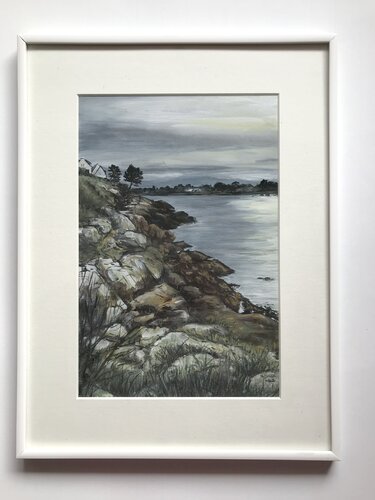 Sentier côtier di Marion Broca, Pittura in vendita su Singulart