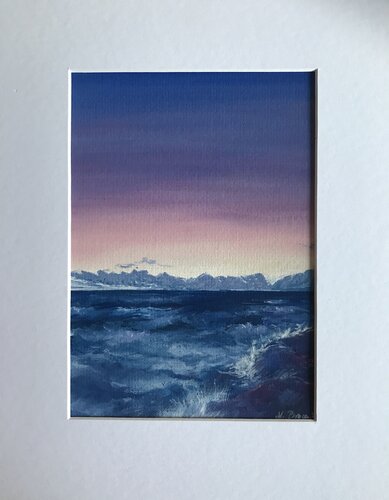 Coucher de soleil di Marion Broca, Pittura in vendita su Singulart