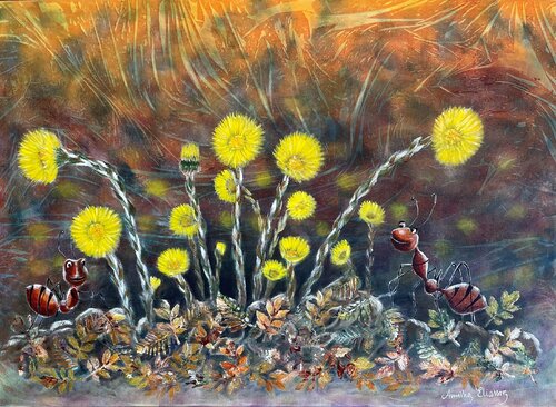 Spring is in the air di Annika Eliasson, Pittura in vendita su Singulart