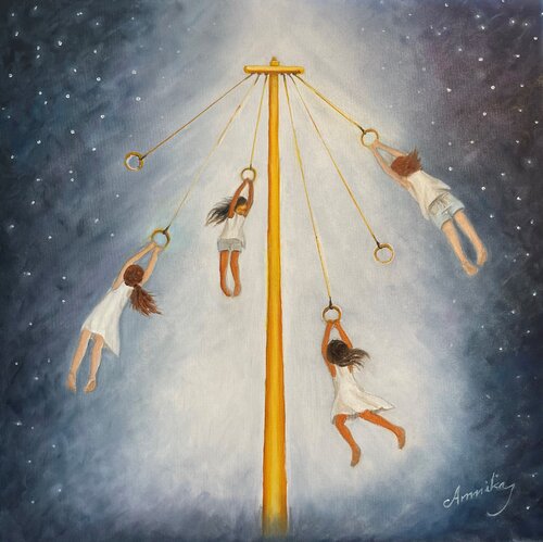 The swing de Annika Eliasson, Pintura a la venta en Singulart