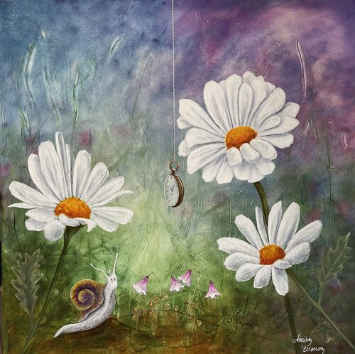 The Garden of Time von Annika Eliasson, Malerei kaufen auf Singulart