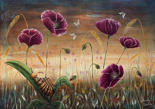 Lazy ant van Annika Eliasson, Schilderij te koop op Singulart