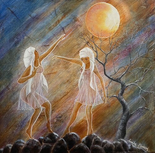 Enchanted di Annika Eliasson, Pittura in vendita su Singulart