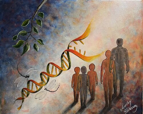 DNA van Annika Eliasson, Schilderij te koop op Singulart