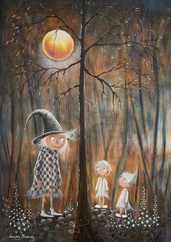 Twilight Land de Annika Eliasson, Pintura a la venta en Singulart
