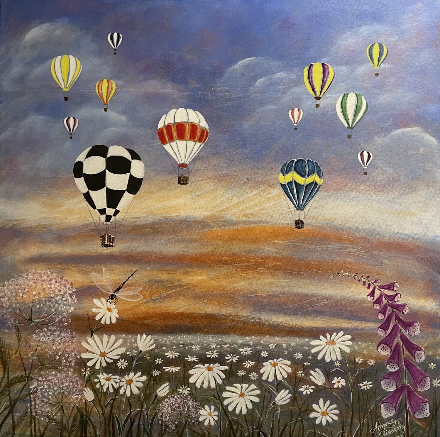 Travel with ballons Annika Eliasson