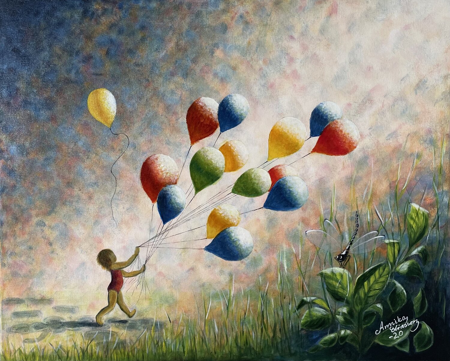 The yellow balloon Annika Eliasson