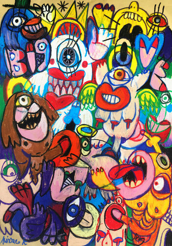 BIG LOVE van Gilles Pierre, Werk op papier te koop op Singulart