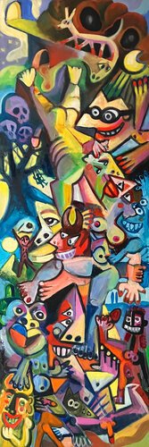 RAPT MYTHOLOGIQUE de Gilles Pierre, Pintura a la venta en Singulart
