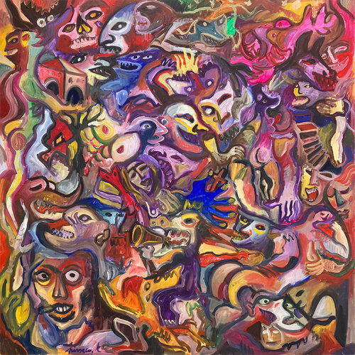 CAUCHEMARS by Gilles Pierre, Painting for Sale on Singulart