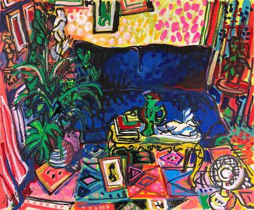 SALON DE CAGNE 3 van Gilles Pierre, Schilderij te koop op Singulart