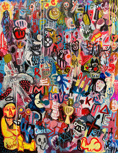 PLAYLIST van Gilles Pierre, Schilderij te koop op Singulart