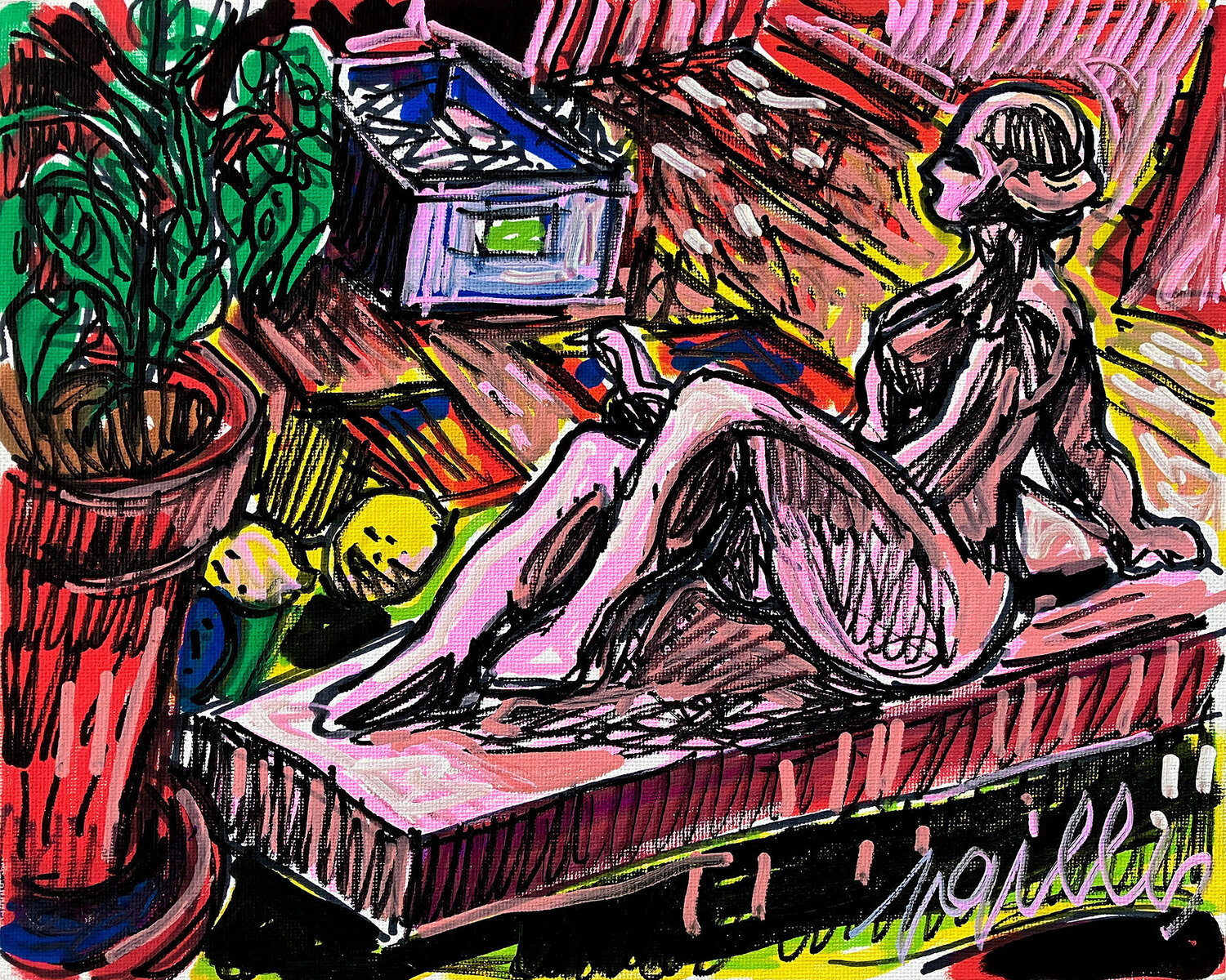 LA MUSE AUX CITRONS Gilles Pierre