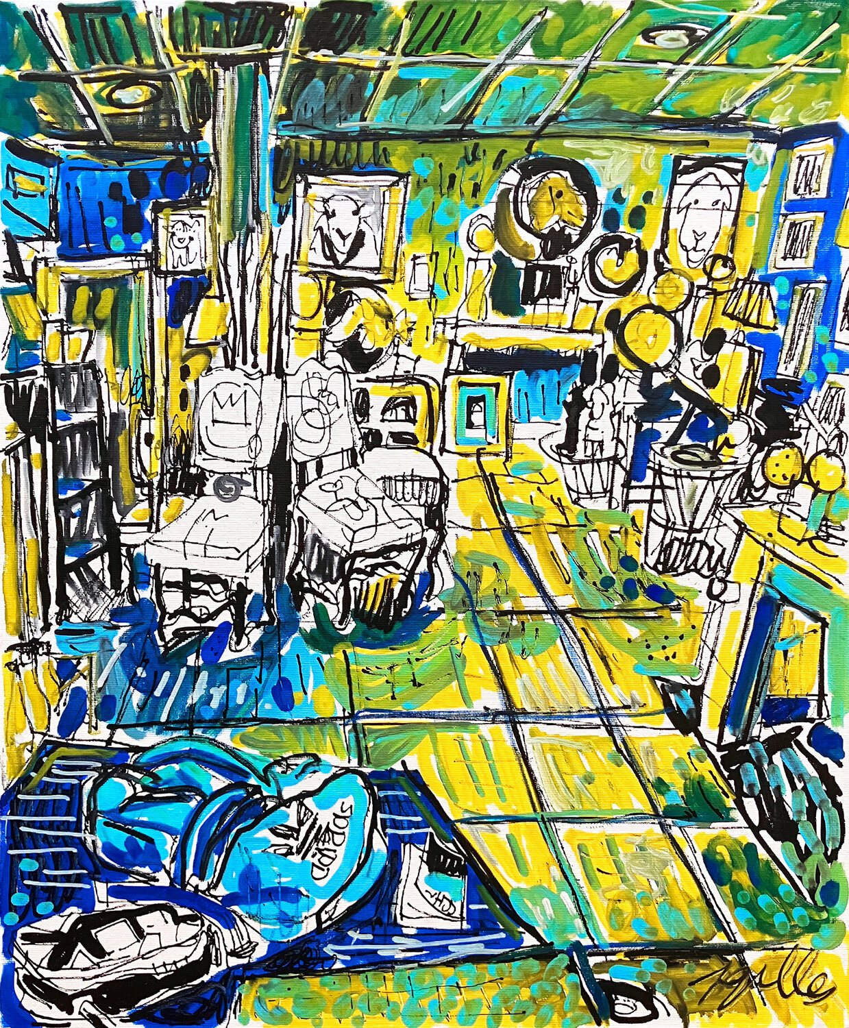 LA GALERIE JAUNE Gilles Pierre