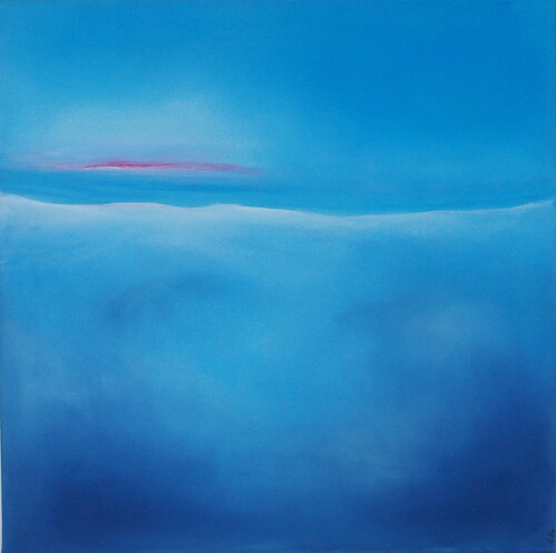 über den wolken de Volker Vieregg, Pintura a la venta en Singulart