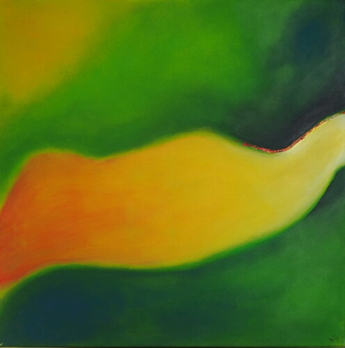 wave van Volker Vieregg, Schilderij te koop op Singulart