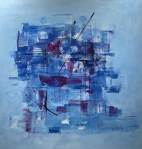 mosaik von Volker Vieregg, Malerei kaufen auf Singulart