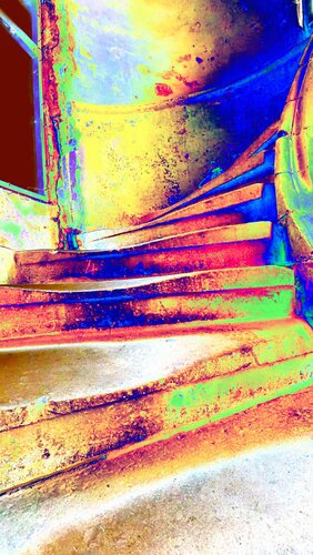 Historische Treppe mit neuer Perspektive I de Volker Vieregg, Fotografía a la venta en Singulart