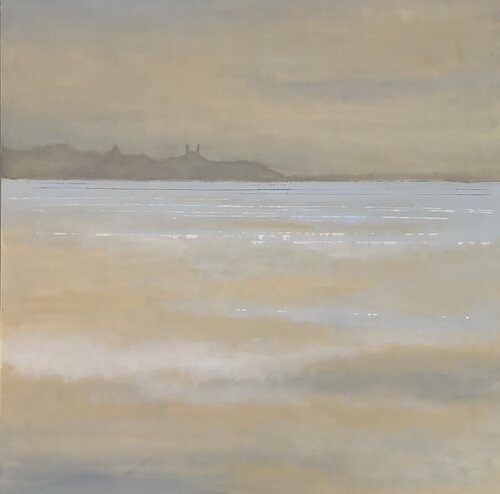 Le Crotoy au soleil de fin d’après midi. by Bertrand De Saint Germain, Painting for Sale on Singulart