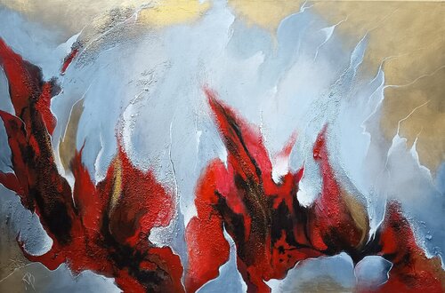 Inferno von Marité Bouis, Malerei kaufen auf Singulart