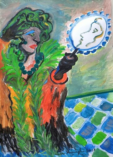 PRIMA DONNA DI SPETTACOLO von Len Vernaghi, Werk auf Papier kaufen auf Singulart