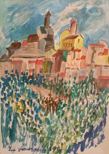 PAESAGGIO by Len Vernaghi, Painting for Sale on Singulart