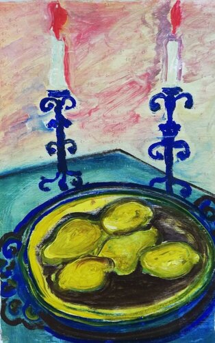 Natura morta - Still Life by Len Vernaghi, Work on Paper for Sale on Singulart