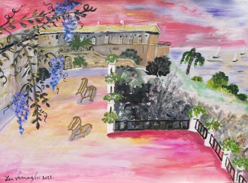PAESAGGIO VASTESE par Len Vernaghi, Œuvre sur papier en vente sur Singulart