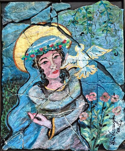 MADONNA van Len Vernaghi, Schilderij te koop op Singulart