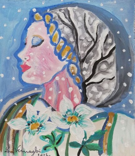 Inverno by Len Vernaghi, Painting for Sale on Singulart