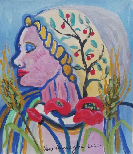 Estate by Len Vernaghi, Painting for Sale on Singulart