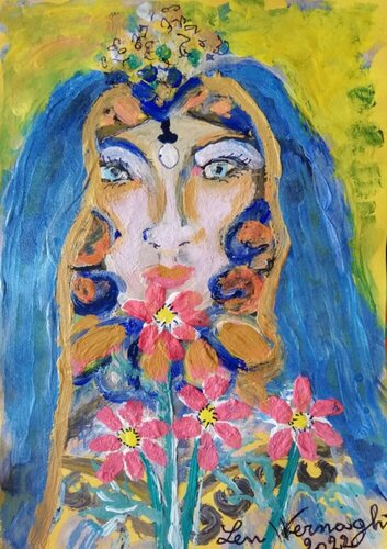 La Velata par Len Vernaghi, Œuvre sur papier en vente sur Singulart