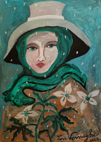 L'INVERNO by Len Vernaghi, Painting for Sale on Singulart