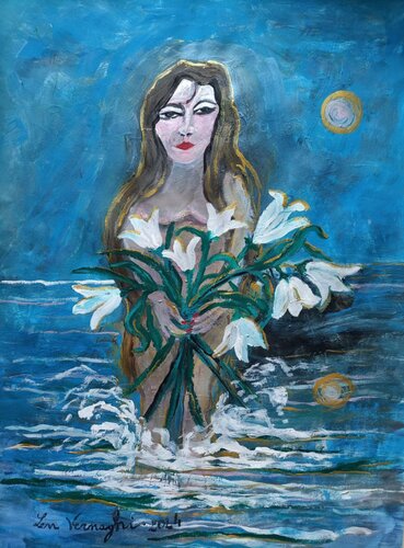 La Venere. Studio n°2 par Len Vernaghi, Œuvre sur papier en vente sur Singulart