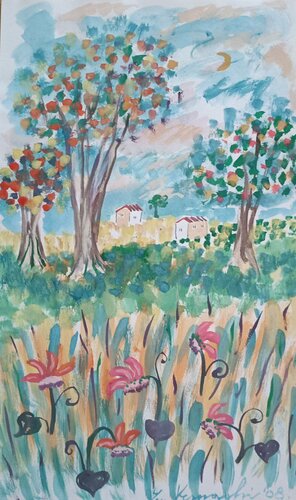 Luci d'autunno di Len Vernaghi, Opera su carta in vendita su Singulart