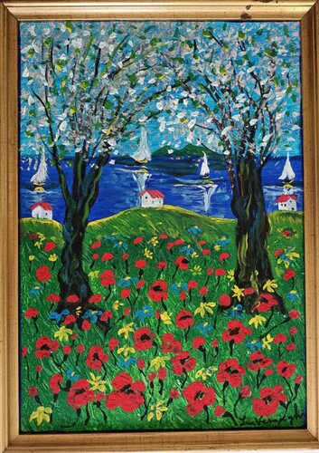 PRIMAVERA "STUDIO 2002" de Len Vernaghi, Pintura a la venta en Singulart