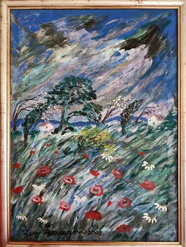 Tempesta di primavera by Len Vernaghi, Painting for Sale on Singulart