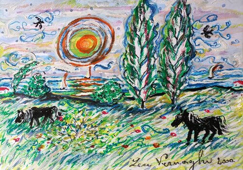 Paesaggio marino (Studio) von Len Vernaghi, Werk auf Papier kaufen auf Singulart