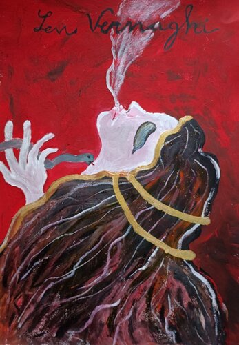 Morte di Cleopatra von Len Vernaghi, Werk auf Papier kaufen auf Singulart