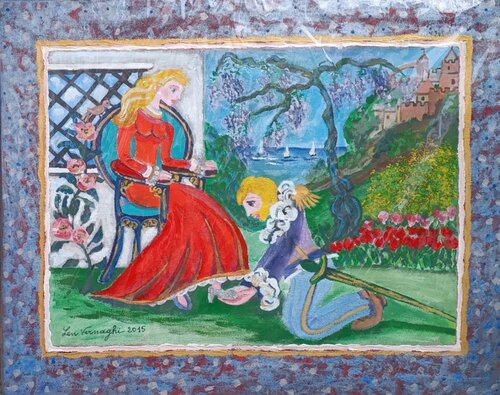 CENERENTOLA di Len Vernaghi, Pittura in vendita su Singulart