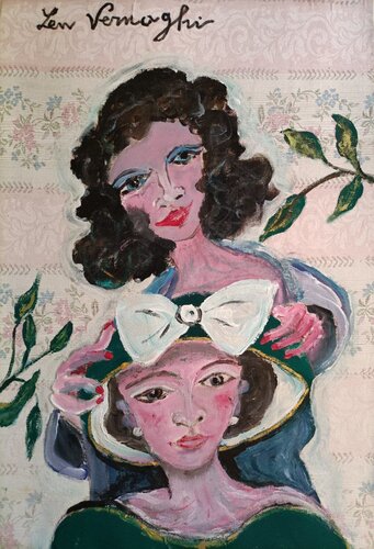 Prova del cappello verde by Len Vernaghi, Work on Paper for Sale on Singulart