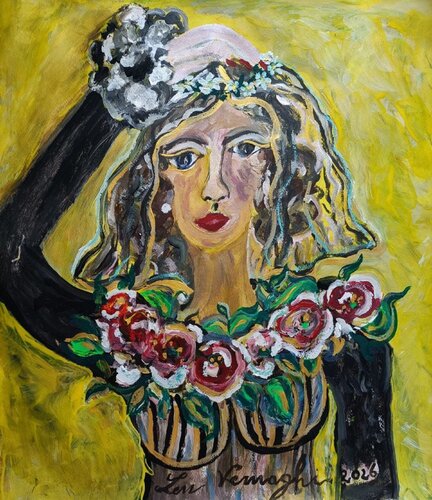 La sposa nera by Len Vernaghi, Work on Paper for Sale on Singulart